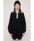 HALF ZIP HN KNIT ショートワンピース