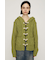 TOGGLE BUTTON CABLE KNIT カーディガン