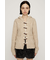 TOGGLE BUTTON CABLE KNIT カーディガン