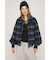 SHAGGY CHECK ブルゾン