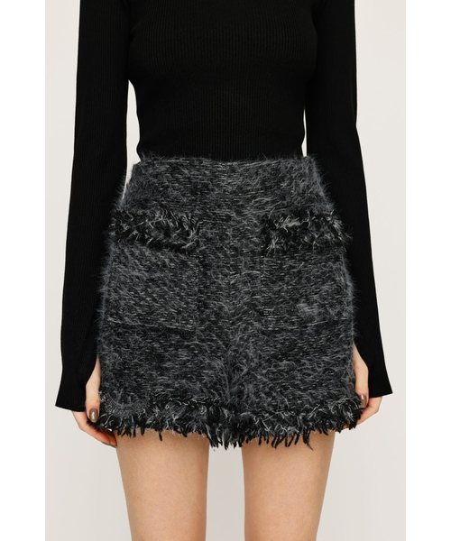 FLUFFY TWEED ショートパンツ｜スライの通販｜&mall（アンドモール