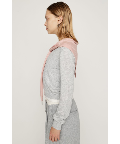 SLEEVE DOCKING KNIT トップス｜スライの通販｜&mall（アンドモール