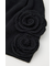 FLOWER MOTIF KNIT BEANIE
