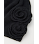 FLOWER MOTIF KNIT BEANIE