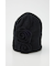 FLOWER MOTIF KNIT BEANIE
