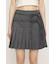 DOUBLE RIBBON PLEATS スカート
