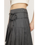 DOUBLE RIBBON PLEATS スカート