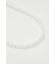 F／PEARL PINS ネックレス
