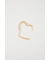 BIJOU HEART HOOP ピアス
