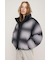 FADED PRINT PUFFER ジャケット
