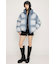 FADED PRINT PUFFER ジャケット