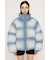 FADED PRINT PUFFER ジャケット