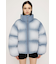 FADED PRINT PUFFER ジャケット