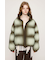 FADED PRINT PUFFER ジャケット