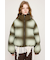 FADED PRINT PUFFER ジャケット