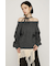 2WAY SHOULDER KNIT トップス