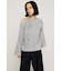 2WAY SHOULDER KNIT トップス