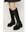 SQUARE TOE KNEE ブーツ