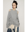 OPEN SHOULDER SW トップス