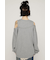 OPEN SHOULDER SW トップス