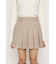 PLEATS ショートスカート