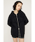 FRILL ZIP UP HOODIE