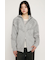 FRILL ZIP UP HOODIE