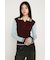 BICOLOR KNIT トップス