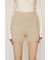 SHINY CABLE ショートパンツ