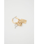 HOOP CHARM ピアス