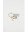 HOOP CHARM ピアス