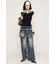 REMAKE ASYMMETRY L／W DENIM パンツ