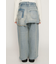 REMAKE ASYMMETRY L／W DENIM パンツ