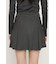 MILANO RIB BOX PLEATS ショートスカート