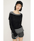 LAYERED KNIT トップス