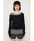 LAYERED KNIT トップス