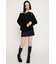 ASYMMETRY NECK LOOSE トップス