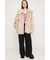 BIG COLLAR FUR コート