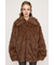 BIG COLLAR FUR コート