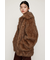 BIG COLLAR FUR コート