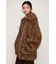 BIG COLLAR FUR コート