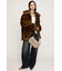 BIG COLLAR FUR コート