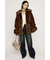 BIG COLLAR FUR コート