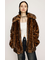 BIG COLLAR FUR コート