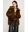 BIG COLLAR FUR コート