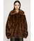 BIG COLLAR FUR コート