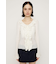 FRONT FRILL KNIT トップス