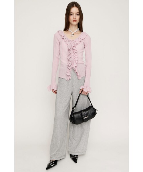 FRONT FRILL KNIT トップス｜スライの通販｜&mall（アンドモール）三井