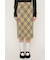 JQ CHECK KNIT ミドルスカート