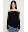 OFF SHOULDER TUCK トップス